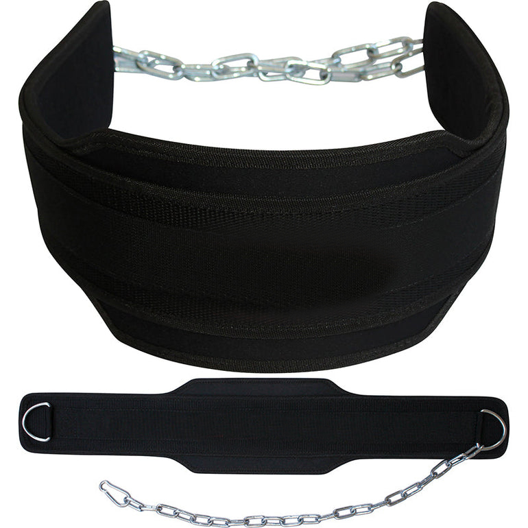 Weight Training Dipping Belt With Chain