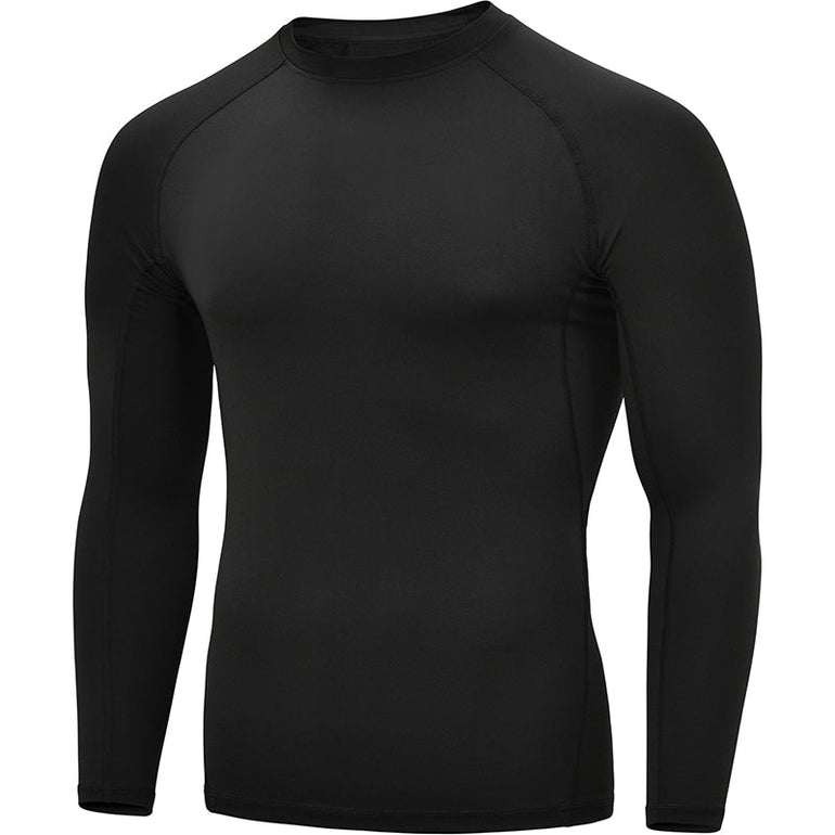 Long sleeve black rash guard