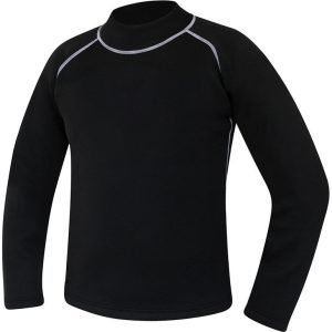 Long sleeve black rash guard